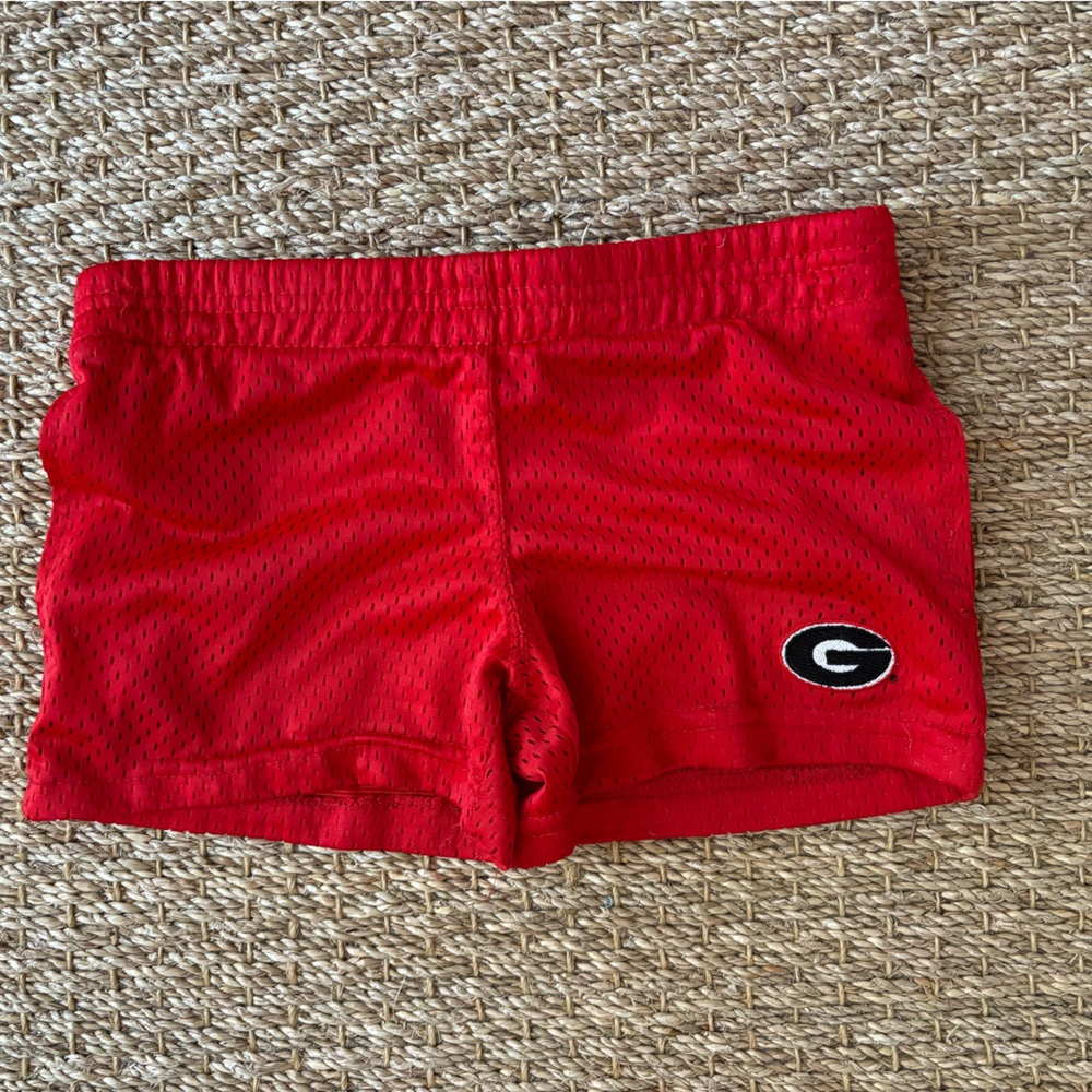 UGA | Girls Red Georgia Shorts Size 4/5